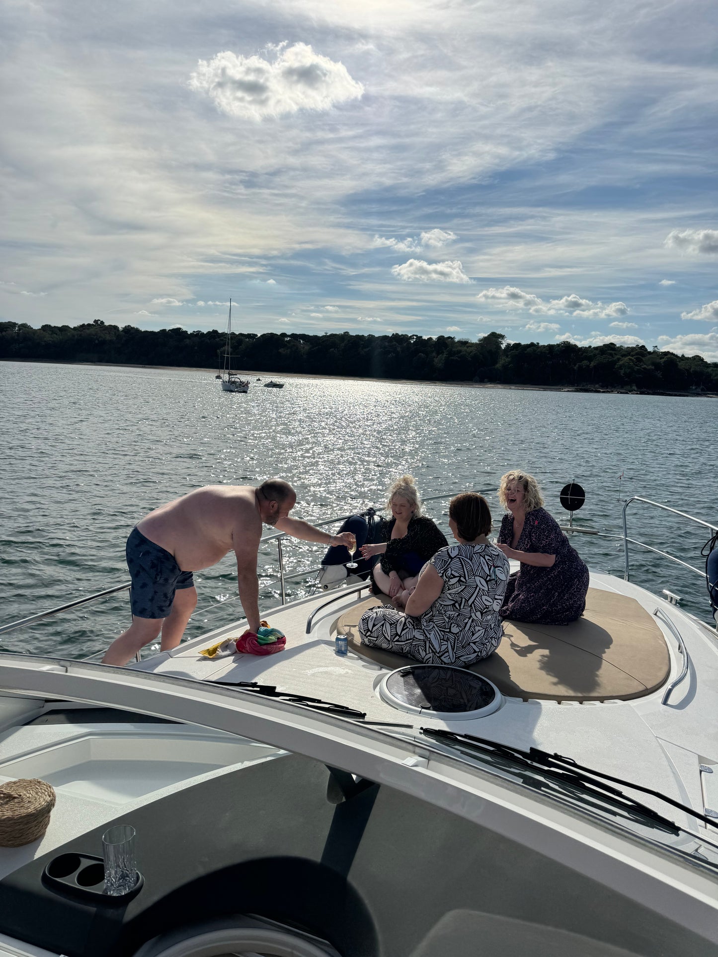 yacht charter priory bay